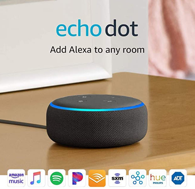 Echo Dot (3rd Gen) - Smart speaker with Alexa 